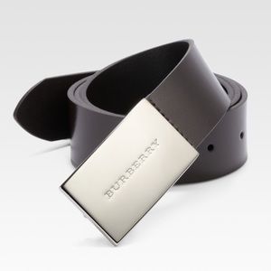 Burberry Sloane Black Belt